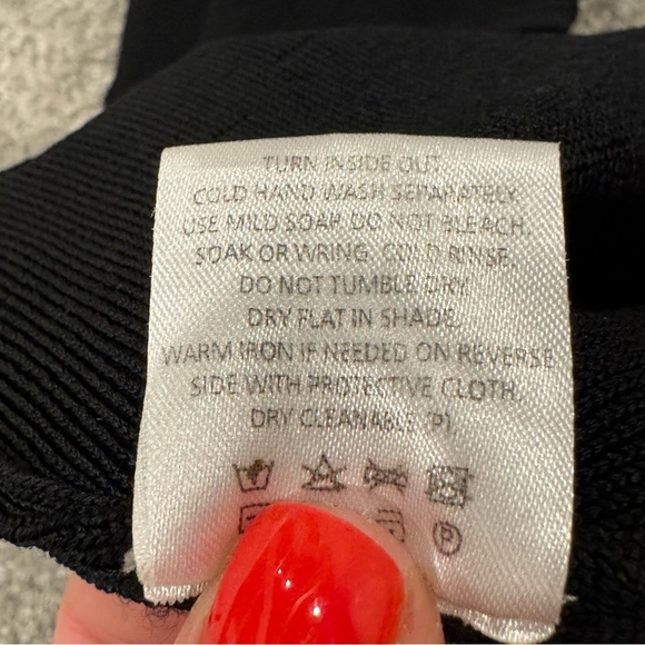 Shona Joy Basic Lucy One Shoulder Midi Dress Black Size Medium Like New - Picture 9 of 10